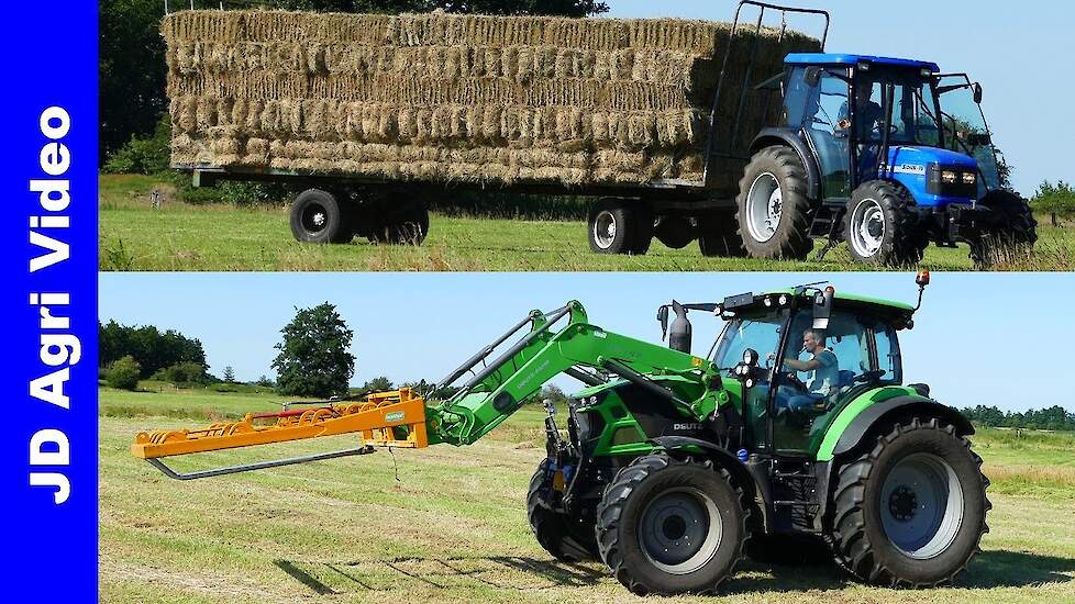 Deutz-Fahr 6140TTV + Solis-75 | Baaltjes laden | Collecting bales | Mts. Lankman-Vis | 2020