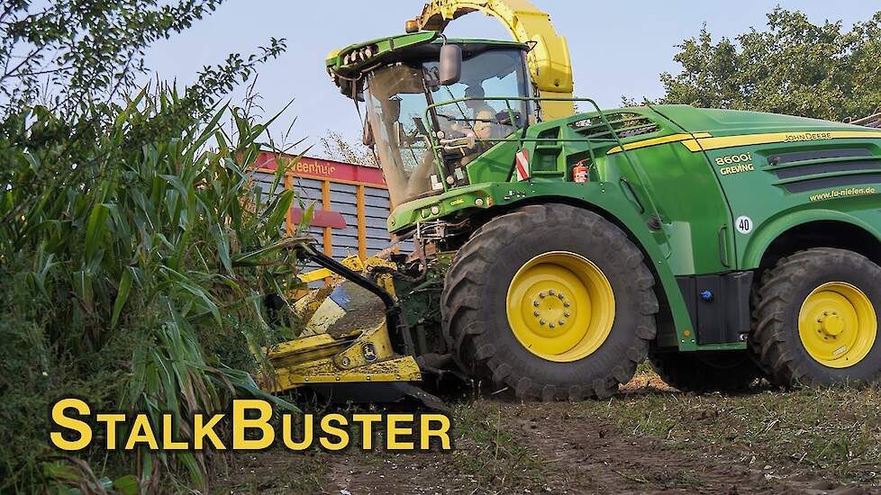 Mais Silage 2020 - John Deere 8600i + Kemper StalkBuster - LU Nielen - NRW - Maize harvest