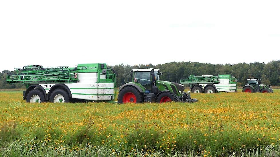 CHD-tandemasser met en zonder MagGrow tijdens demo
