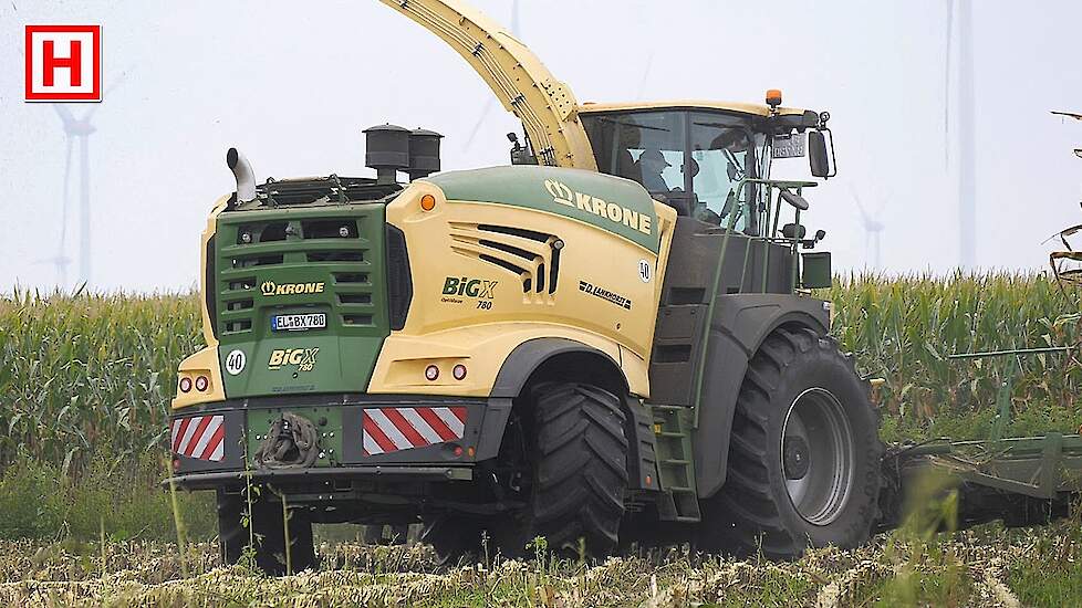 Maishäckseln 2020 : Krone Big X 780 und 6 Traktoren | Fendt+Claas | Moormann-Schmitz | Chopping corn