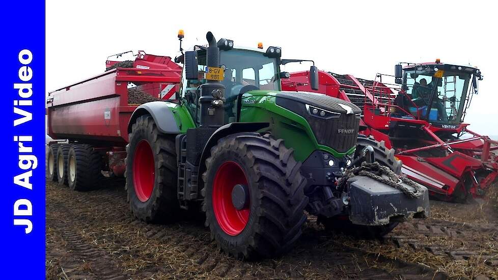 2020 | Grimme Ventor 4150 | Fendt 1050 + 936 | Aardappels rooien | Mencke Landbouw | Potato harvest