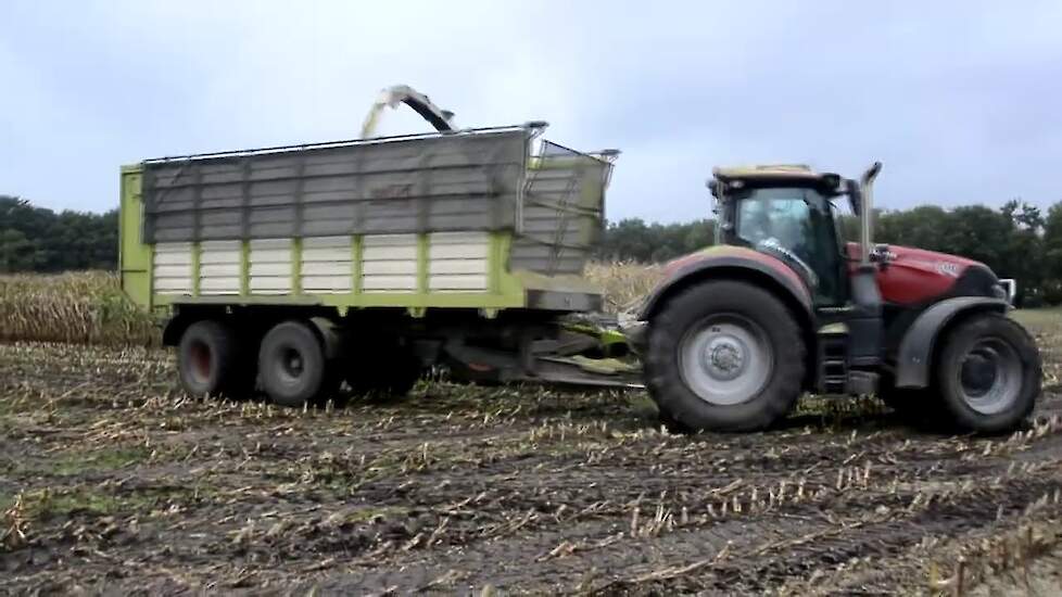 De Claas Speedstar 870 aan het werk