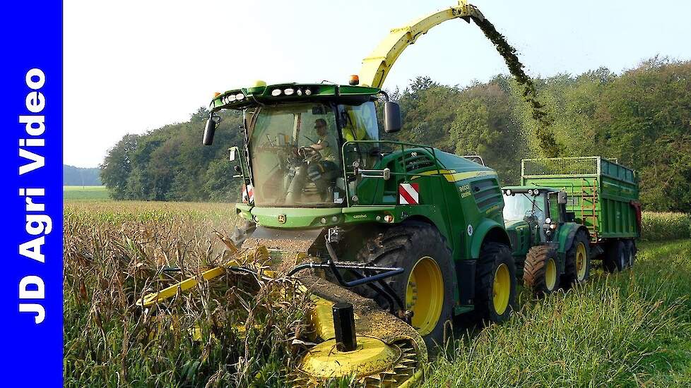 Mais 2020 | John Deere 8600i + Kemper StalkBuster | Nielen Kleve (DE) | Maishäckseln | Maishakselen
