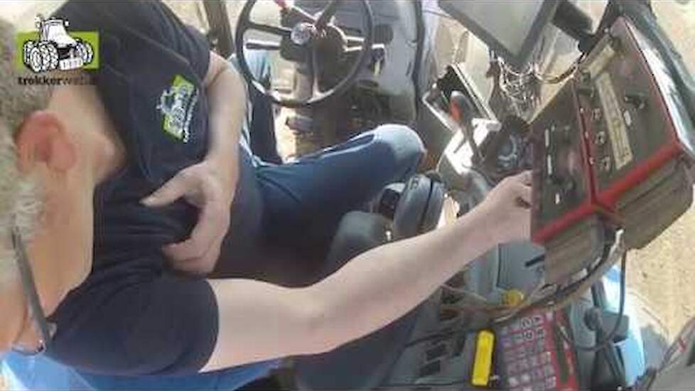 New Holland T6010,Grimme GL 34KG,Hardi,Zibo en SBG /Raven (GPS) aan het poten