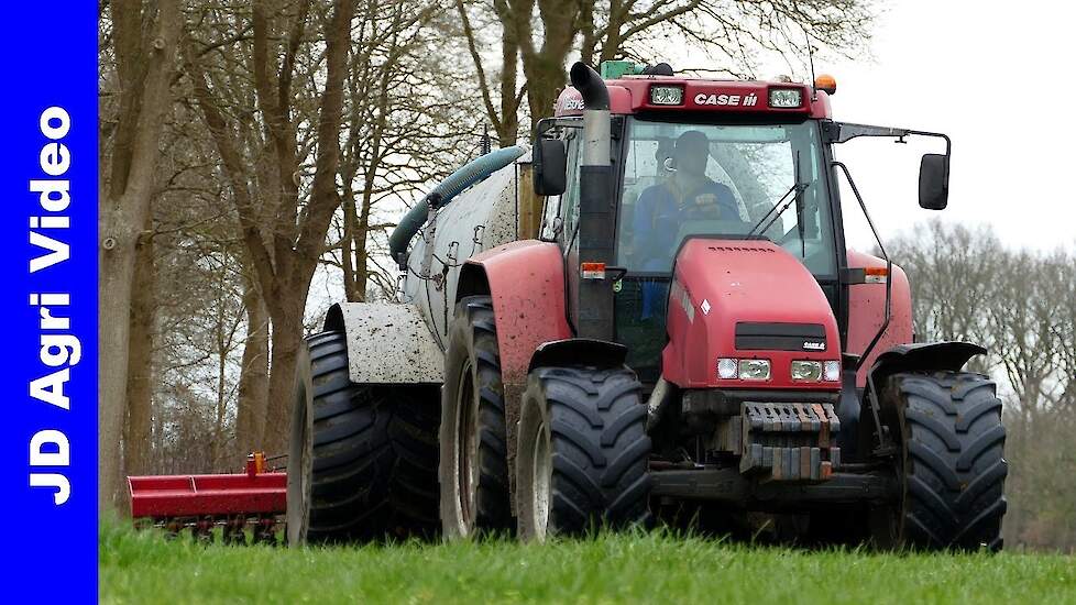 Case IH CS110 + Joskin | Mest injecteren | Injection slurry | Siebkes Nunspeet | Gülle ausbringen