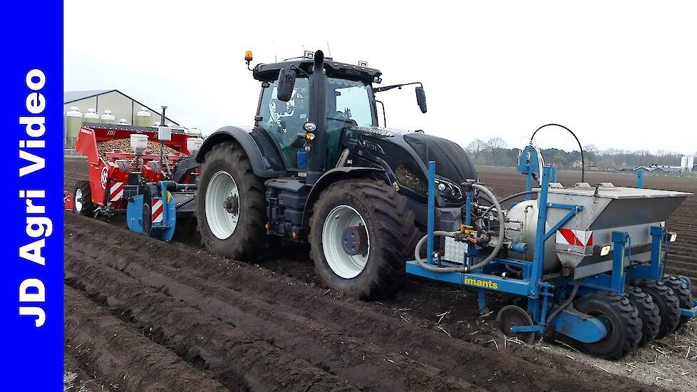 Valtra S294 | Aardappels poten 2021 | Planting potatoes | van Donkersgoed BV | Miedema + Imants