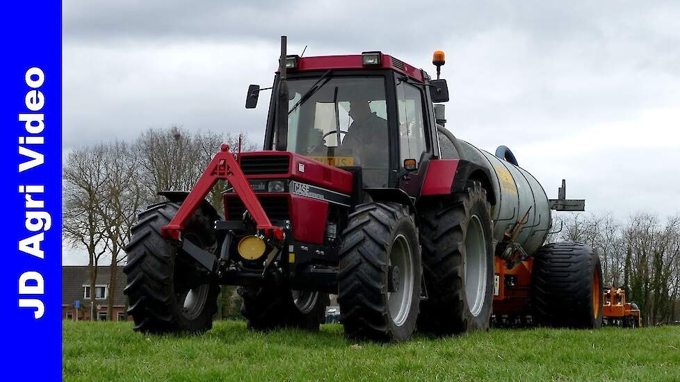 Case International 1056XL | Mest injecteren | Slurry injection | Busweiler Nunspeet | Veenhuis