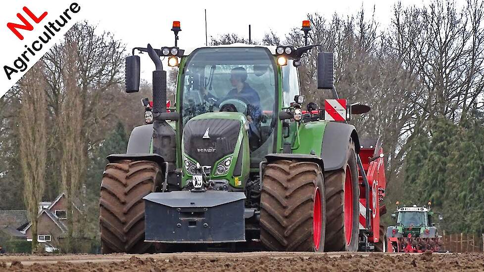 Planting Potatoes ● Aardappels poten met Fendt 724 Vario en Miedema CP 42 ● Hardeman ● 2021