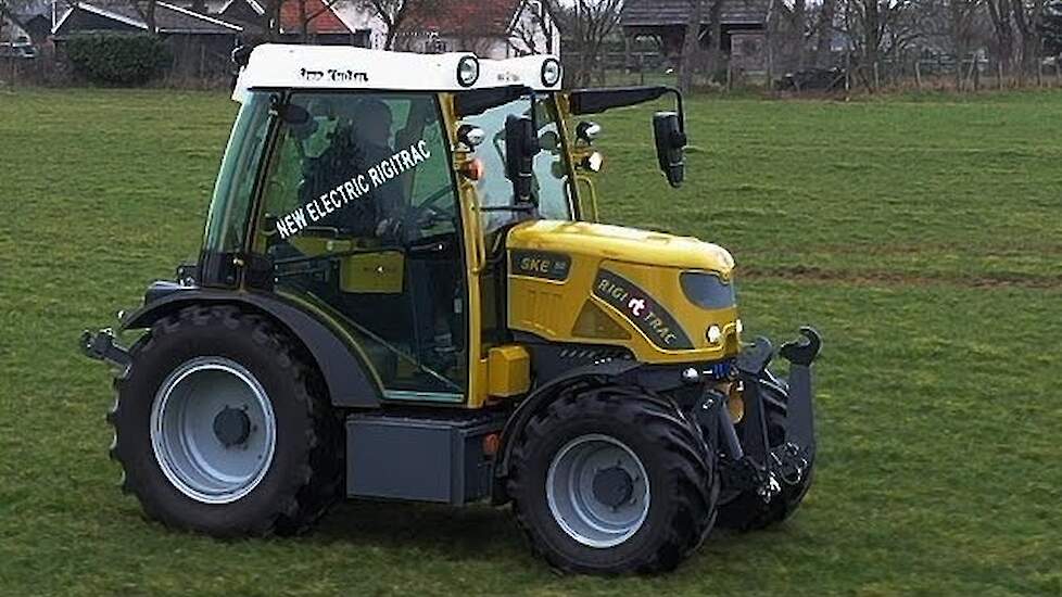 Prototype Rigitrac SKE50 Elektrische tractor
