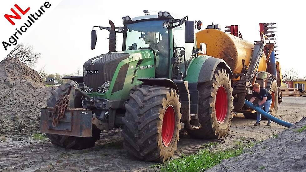 2021 | Slurry | Bouwland bemesten met Fendt 828 Vario en Veenhuis | Rozendaal