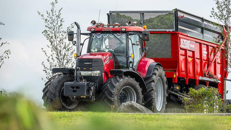 2021 | Grass silage | 2x Case Puma | Gras hakselen | H. Korenberg