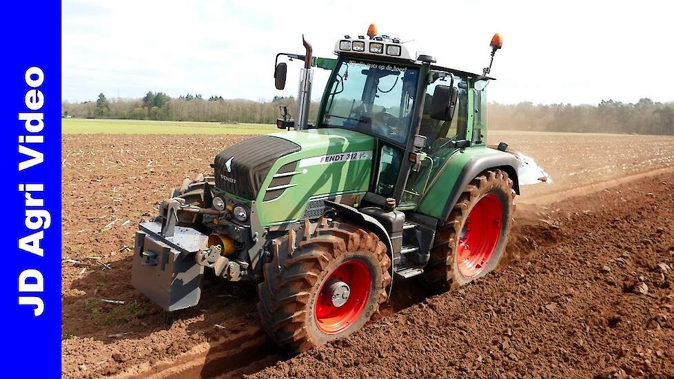 Fendt 312 Vario + Regent Titan 160 | Ploegen | Ploughing | Pflügen | Willem Bloemendal Elspeet