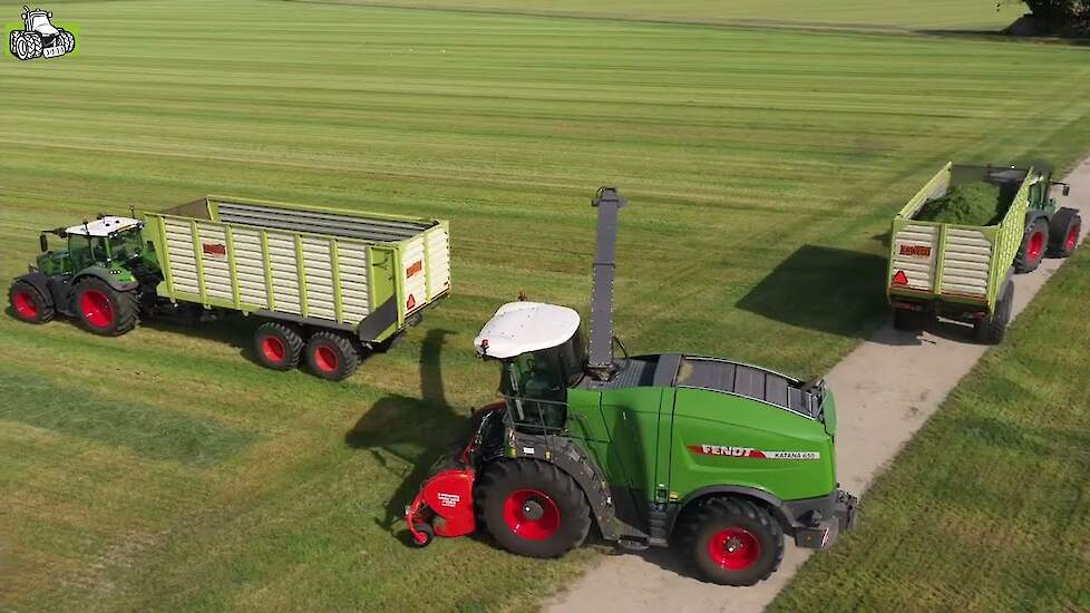 De kracht van precisie: Fendt Katana 650 in het gras