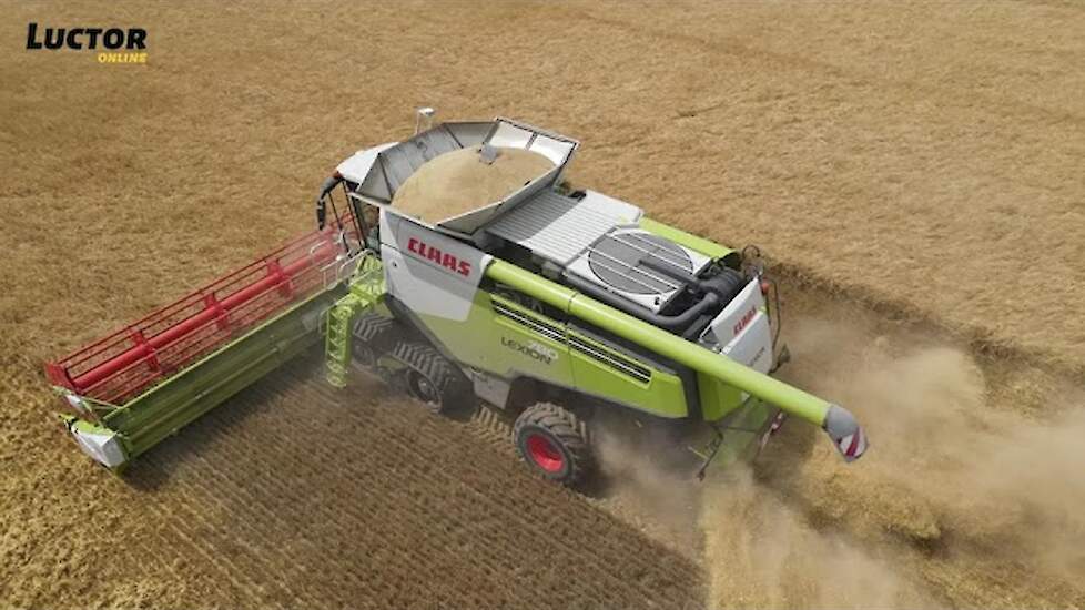 Claas lexion 780 van de KMWP