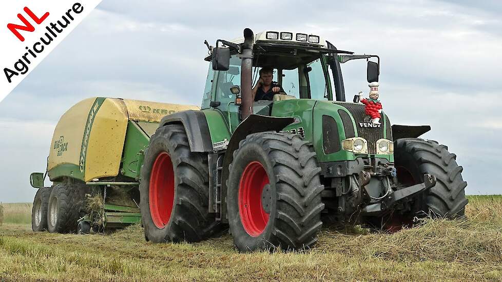 Balen persen met Fendt en Krone BiG Pack | Van den Brink | 2021