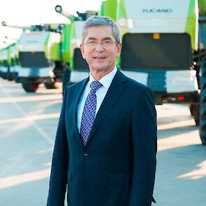 dr. Ralf Bendisch, algemeen directeur van de Claas-fabriek in Krasnodar