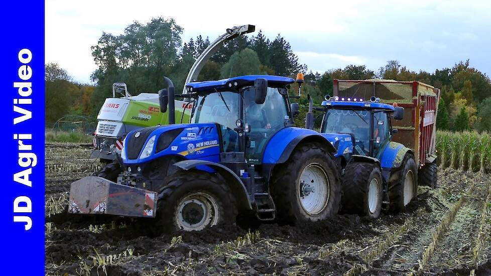 Mais 2021 | Modderen | Mud | Fendt 930 + New Holland | Marskamp Marle | Mais hakselen | Elspeet