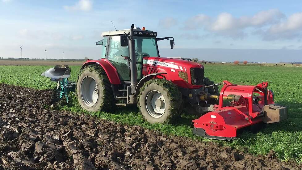 Kramer Eco vario in de Zeelandse klei.