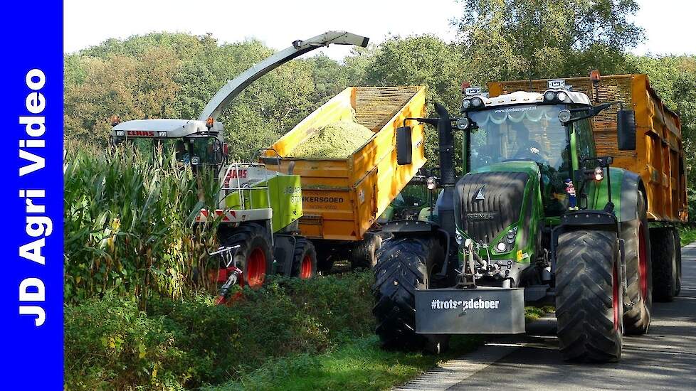 Mais 2021 | Fendt + Volvo L70F + Claas Jaguar 870 | Mais Silage | van Donkersgoed BV | Mais Hakselen