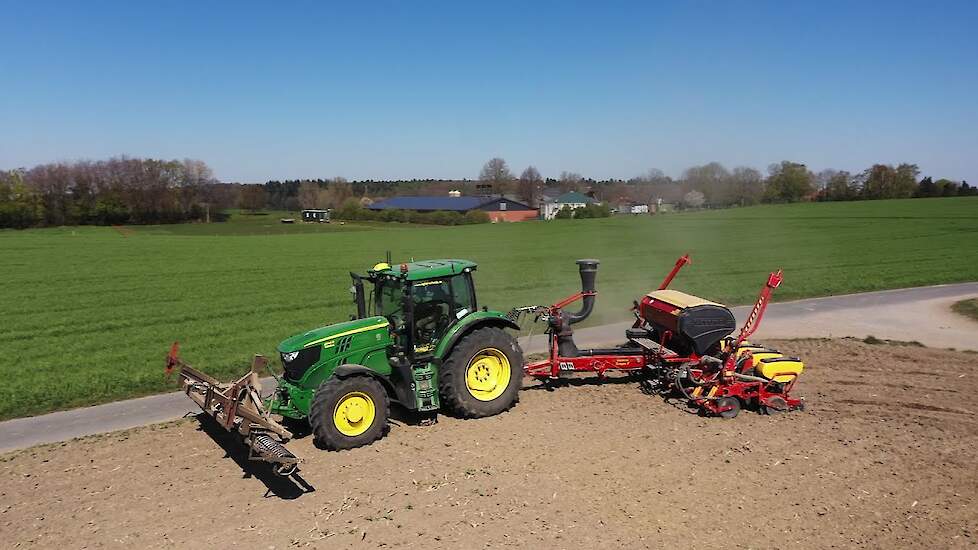 Vervaet Hydro trike en John Deere  Väderstad Tempo 8 Arnold Schmitz Jun. Weeze