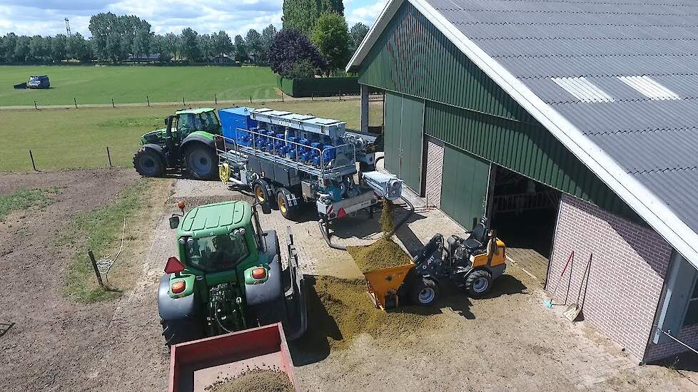 Slootsmid Mobiele Mestscheider met 8 FAN separatoren
