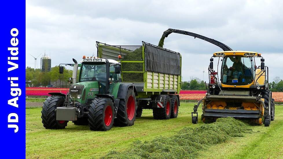 2022 | New Holland FR500 + Fendt + Case 721G | Gras hakselen + Kuilwerk | Johan Frens Hulshorst