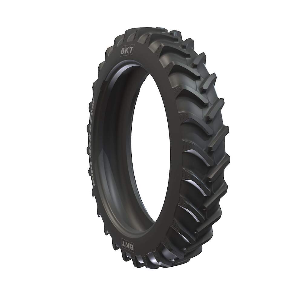AGRIMAX RT 955 het is de ideale BKT radiaalband voor zware machines en rijen gewas toepassingen en voor spuiten. Een investering die maximale waarde oplevert dankzij optimale stabiliteit, uitstekende tractie en de beste zelfreinigende werking, evenals con