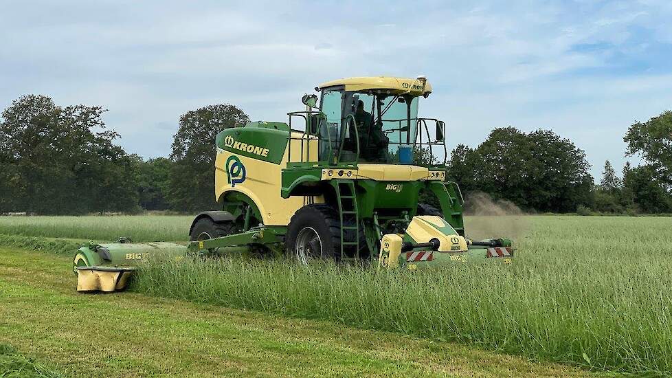 Krone BiGM 450 CV Loonbedrijf Partoens en Bernard Janssen