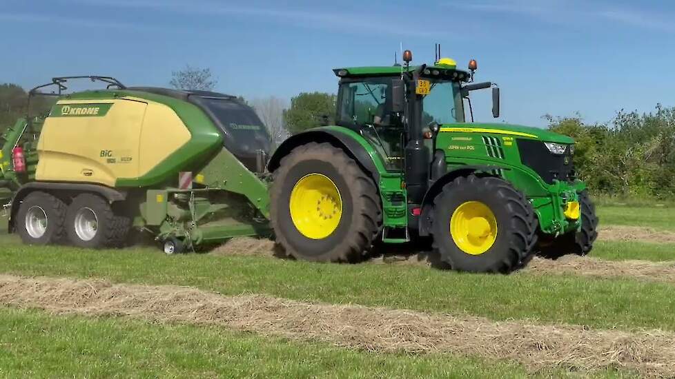 Krone V-Knoper zonder touwresten -Loonbedrijf John van Pol