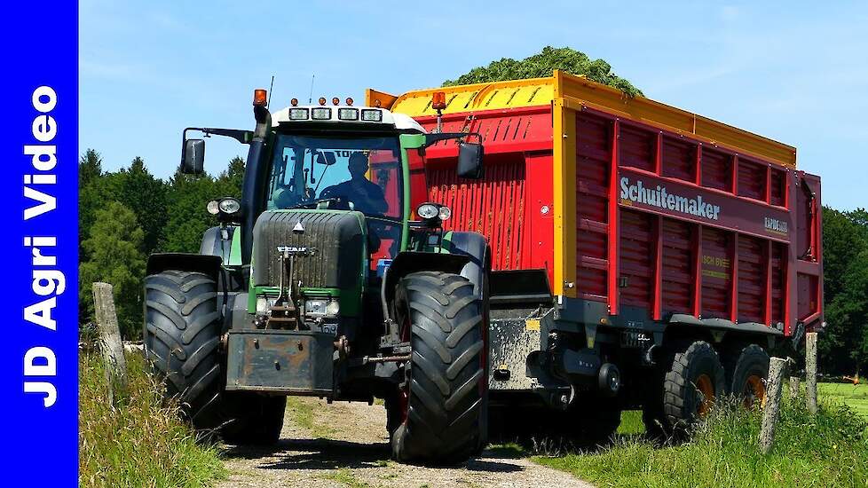 Fendt 920 Vario TMS + CAT 930K | Gras inkuilen | Visch BV Doornspijk | Grass silage | 2022