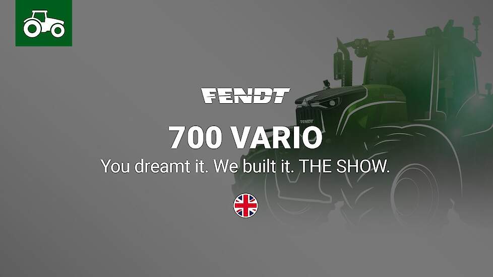 You dreamt it. We built it. THE SHOW. (en)