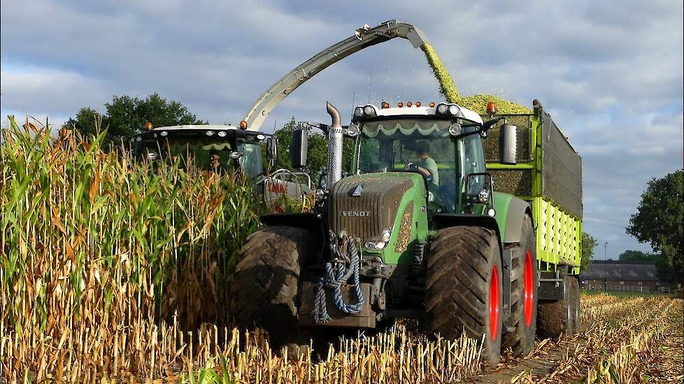 Mais 2022 | Claas | Fendt 939 + 826 | Doosan DL200 | van Spijkeren Doornspijk | Maishakselen