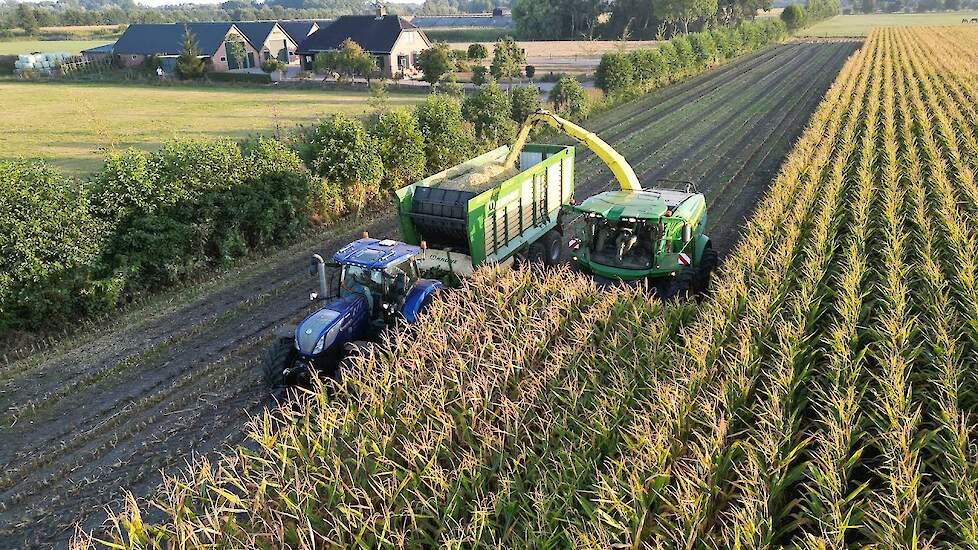 Mais Silage 2022 | John Deere 8300 + New Holland + Fendt | Moesbergen