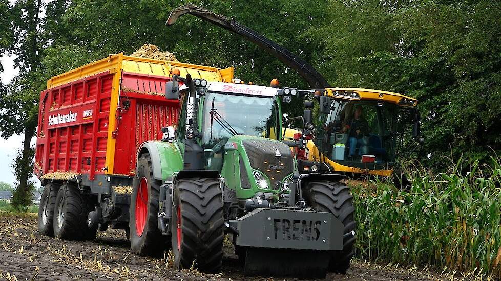 Mais Silage 2022 | New Holland FR500 | 4x Fendt | Johan Frens Hulshorst | Maishakselen