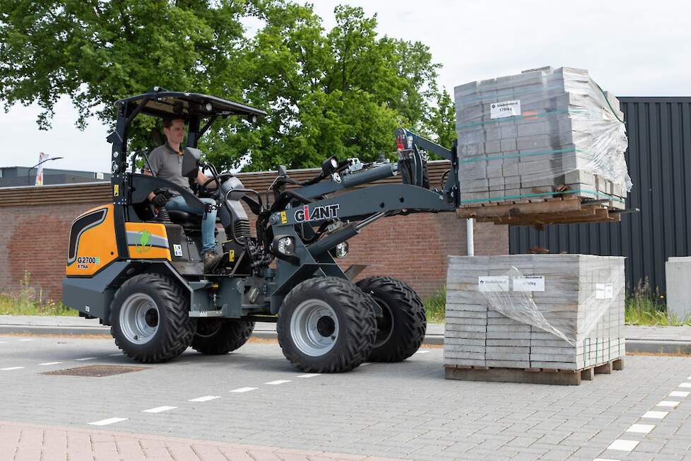 : G2700E X-TRA met palletvork