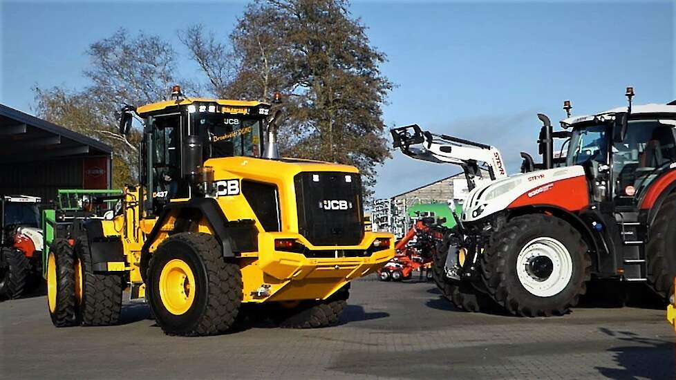 JCB - Case-IH -S teyr opstapdag bij  Naber LMB in Coevorden