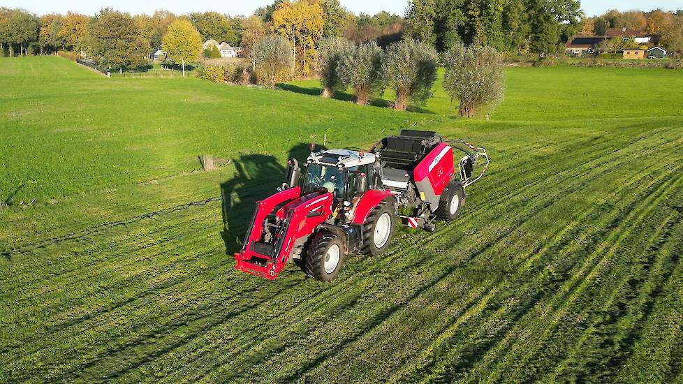 Balen persen en wikkelen | Massey Ferguson | De Rooij | 2022
