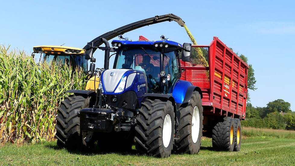 Mais Silage 2022 | New Holland FR9050 - T7.225 - T7.230 | Fendt | van Dijk Wekerom | Maishakselen