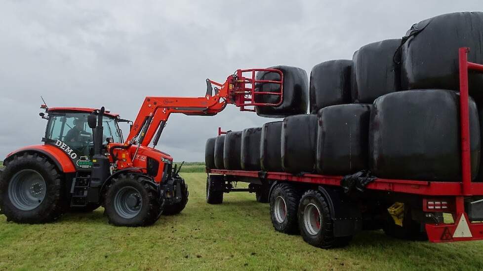 Kubota M 7172 met een Hauer voorlader XB Bionic 150