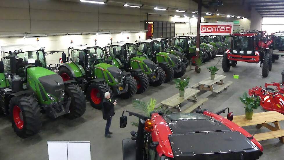 Fendt,Valtra en veel meer bij show bij Otto Barkhuis