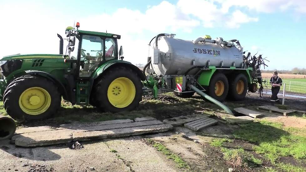 BOUWLAND BEMESTEN 2023 JOHN DEERE 6155 R JOSKIN VOLUMETRA 16500 D