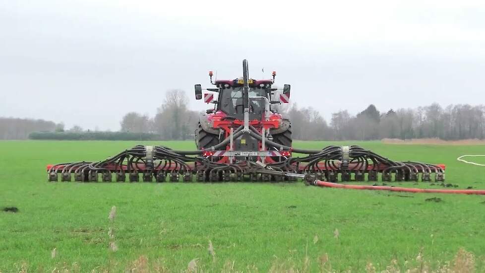 NIEUWE SLEEPSLANG COMBINATIE SCHOUTEN CASE IH OPTUM  300