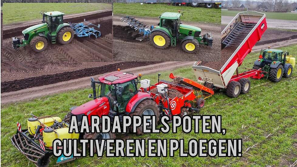 2 poot combinaties, ploegen en cultiveren op 1 stuk!