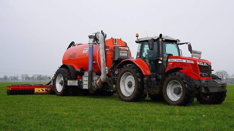 2023 | Massey Ferguson 7722 S | New Kaweco | Zodebemesten | Pekkeriet Dalfsen | Injection slurry