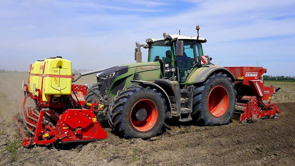 New! Fendt 942 Vario | Grimme | Aardappels poten | van der Weijden Biddinghuizen | 2023