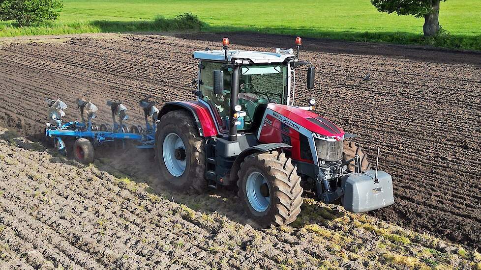 Ploughing | Massey Ferguson 8S.265 + Lemken | W. Ploeg | 2023