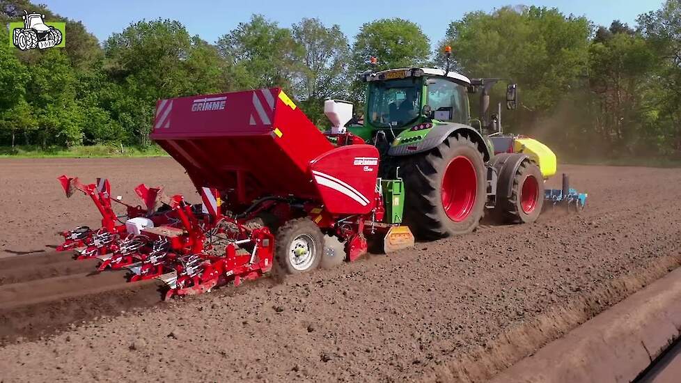 Variabel poten met Fendt 724 Gen 6 FendtONE precisielandbouw