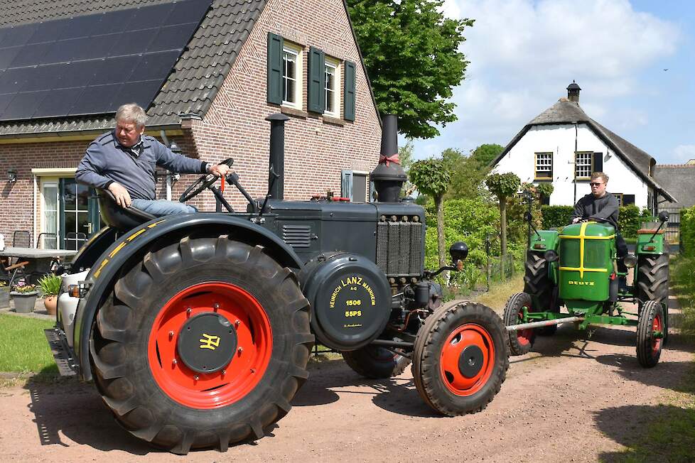 Starten van zo’n Bulldog kost veel tijd, dan maar zo.