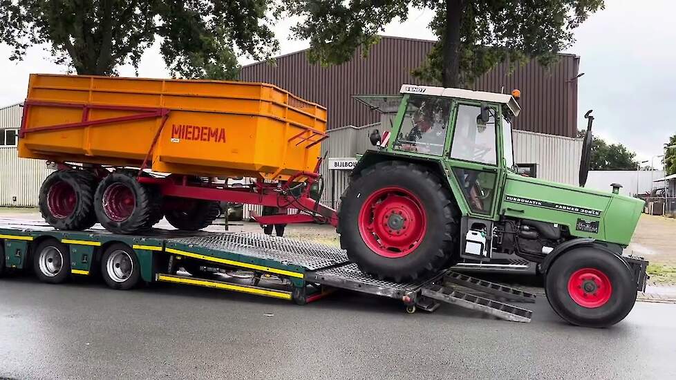 Miedema HST 80 afgeleverd door Postma Transport uit Grijpskerk