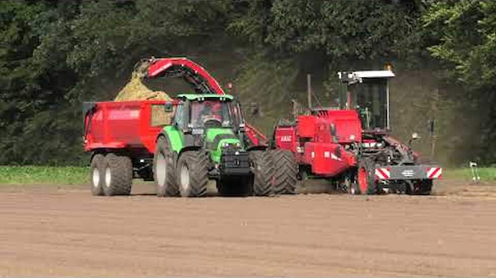 1 STE JAARS PLANTUIEN OP RAPEN MET EEN AMAC ZM 2